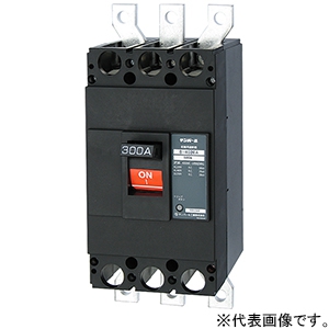 テンパール工業 【受注生産品】配線用遮断器 表面形 2P2E400AF 250A 経済タイプ B402EA25