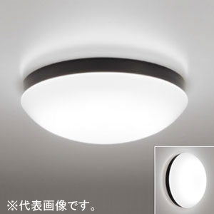 オーデリック LEDポーチライト 防雨・防湿型 壁面・天井面・傾斜面取付兼用 FCL30W相当 温白色 黒 OW269014WD