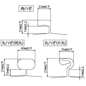 日晴金属 PCキヤッチャー 折板つかみ金具 溶融亜鉛メッキ仕上げ 《goシリーズ》 PCキヤッチャー 折板つかみ金具 溶融亜鉛メッキ仕上げ 《goシリーズ》 PE-TBSH2 画像3