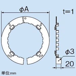 IRC-S100 (因幡電工)｜IRC-NX 耐火キャップNX｜エアコン部材｜電材堂