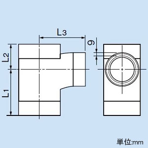 因幡電工 90°大曲り異径Y 排水管用 呼び径65-50mm 防火区画貫通部耐火措置工法部材 《ファイヤープロシリーズ》 90°大曲り異径Y 排水管用 呼び径65-50mm 防火区画貫通部耐火措置工法部材 《ファイヤープロシリーズ》 IRLP-65-50P-LT 画像2