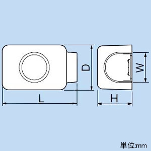 因幡電工 【生産完了品】給水栓用エルボカバー 積水エスロカチット 両座付給水栓エルボ専用 対応ダクトJD-13・JD-13N 《リフォームダクトJD シングルタイプ》 給水栓用エルボカバー 積水エスロカチット 両座付給水栓エルボ専用 対応ダクトJD-13・JD-13N 《リフォームダクトJD シングルタイプ》 JES-13 画像3