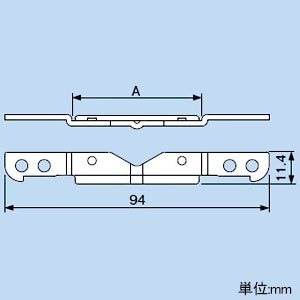 因幡電工 継手ホルダー用アタッチメント 《リフォームダクトJD シングルタイプ》 1セット2枚入 継手ホルダー用アタッチメント 《リフォームダクトJD シングルタイプ》 1セット2枚入 JEA-A 画像2