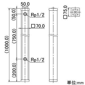 624-172 (カクダイ)｜庭園商材｜管材｜電材堂【公式】