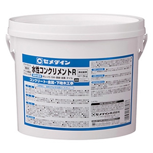 セメダイン 【在庫限り品】内装用接着剤 《水性コンクリメントR》 容量3kg プラベラ1本付 AE-221