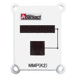 Abaniact マルチメディアパネルTEL 電話配線用端子台 TEL4ヶ所まで MMP(K2)+圧接ソケット KIT-TEL4-00