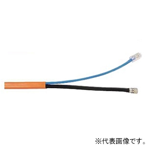 Abaniact 複合ケーブル Cat5eタイプ LAN・TV 長さ25m 複合ケーブル Cat5eタイプ LAN・TV 長さ25m AW-250W-VL