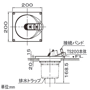 テクノテック 【生産完了品】プッチエンデバー 幅200mmサイズ 保温ケース付 プッチエンデバー 幅200mmサイズ 保温ケース付 TS200H-W1 画像2