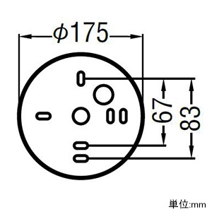 【生産完了品】LED和風シャンデリア 吹き抜け用 直付タイプ 白熱球60W×3灯相当 電球色 AA37678L