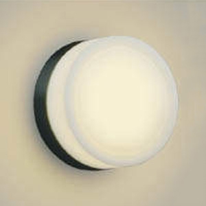 LED一体型ポーチ灯 防雨型 白熱球60W相当 電球色 調光タイプ 黒 AU38136L