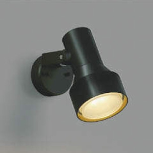 LEDスポットライト 防雨型 白熱球100W相当 電球色 黒 AU40626L