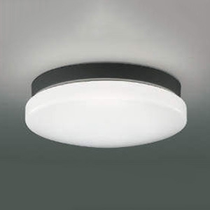 LED一体型軒下シーリングライト 防雨・防湿型 天井・壁面取付用 FCL30W相当 昼白色 黒 AU45017L