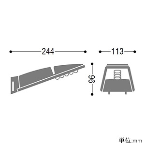 コイズミ照明 LED一体型防犯灯 防雨型 8.5VAタイプ クラスB・B+ FL20W相当 昼白色 シルバー LED一体型防犯灯 防雨型 8.5VAタイプ クラスB・B+ FL20W相当 昼白色 シルバー AU43655L 画像2