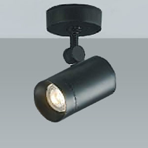 【生産完了品】LED一体型スポットライト フランジタイプ 調光タイプ 白熱球100W相当 電球色 拡散タイプ 黒色 AS38220L