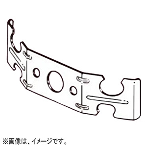 ネグロス電工 【販売終了】【ケース販売特価 20個セット】埋込用ボックス固定金具 《トロフック&#174;》 アウトレットボックス D10・D13用 ダクロタイズド塗装 FFTB_set