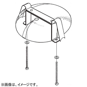 ネグロス電工 【販売終了】【ケース販売特価 20個セット】二重天井用感知器取付金具 《サイロック&#174;》 盤・火災報知設備用 露出型 埋込穴φ82mm HKC1_set