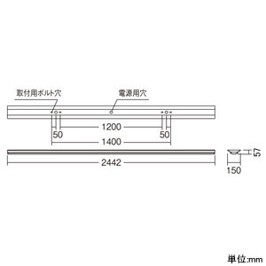 遠藤照明 【生産完了品】LEDベースライト 《LEDZ SDシリーズ》 110Wタイプ 直付タイプ 逆富士形 W150 高効率省エネタイプ 13500lmタイプ 無線調光タイプ Hf86W×2灯用高出力型器具相当 昼白色 LEDベースライト 《LEDZ SDシリーズ》 110Wタイプ 直付タイプ 逆富士形 W150 高効率省エネタイプ 13500lmタイプ 無線調光タイプ Hf86W×2灯用高出力型器具相当 昼白色 ERK9640W+RAD-755N 画像2