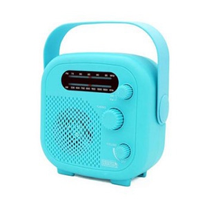 ヤザワ 【生産完了品】【アウトレット ワケあり】AM・FMシャワーラジオ 防水性能IPX5 ブルー SHR02BL
