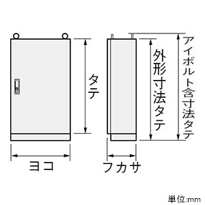 E50-1420A-F (日東工業)｜自立形｜分電盤｜電材堂【公式】