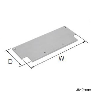 日東工業 天面鉄製基板 FA機械向キャビネットオプション 横605×深225mm 天面鉄製基板 FA機械向キャビネットオプション 横605×深225mm FUX-9TT 画像2