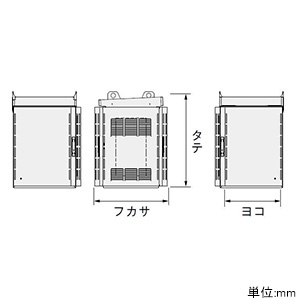 RCP50-565T-H10N (日東工業)｜熱対策用｜分電盤｜電材堂【公式】