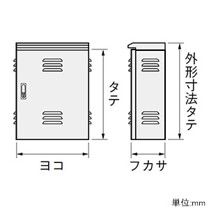 OR20-57LA (日東工業)｜熱対策用｜分電盤｜電材堂【公式】