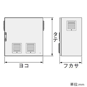 THR25-77TC-F (日東工業)｜情報通信用｜分電盤｜電材堂【公式】