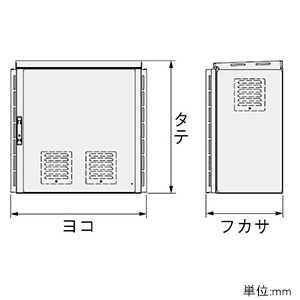 THR30-77TDC-F (日東工業)｜情報通信用｜分電盤｜電材堂【公式】