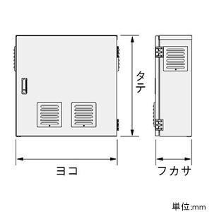 ATHR25-87C-F (日東工業)｜情報通信用｜分電盤｜電材堂【公式】