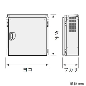 ATHR25-77DC-F (日東工業)｜情報通信用｜分電盤｜電材堂【公式】