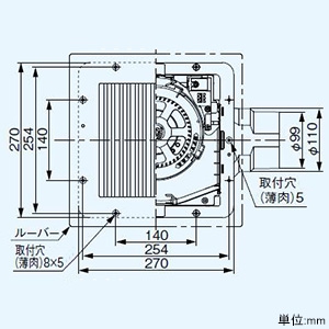 FY-24CHH8 (パナソニック)｜パナソニック製｜換気扇｜電材堂【公式】