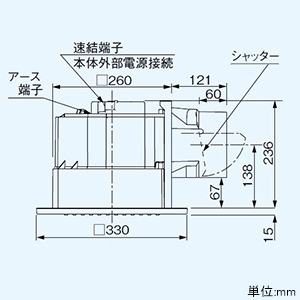 FY-27C8 (パナソニック)｜パナソニック製｜換気扇｜電材堂【公式】