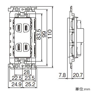 WTL131249H (パナソニック)｜コンセント｜配線器具｜電材堂【公式】