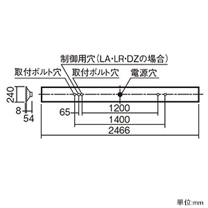 XLX830UENCLE2 (パナソニック)｜パナソニック製 一体型LEDベースライト