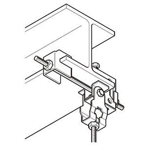 ネグロス電工 HB吊り金具用補強金具 H形鋼用 フランジ厚7〜15mm 電気亜鉛めっき HB吊り金具用補強金具 H形鋼用 フランジ厚7〜15mm 電気亜鉛めっき HBRHZ 画像2