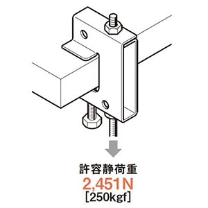 Z-HB25WU (ネグロス電工)｜形鋼用吊り金具｜電路支持材｜電材堂【公式】