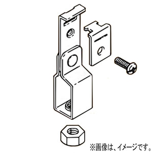 ネグロス電工 【販売終了】【ケース販売特価 50個セット】メッセンジャーワイヤー用吊り金具 W3/8 φ5.5〜10&#13215; FMY2-W3_set