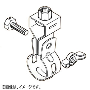 ネグロス電工 【限定特価】配管用鋼管用吊りバンド W3/8 呼び16 外径φ21.7mm ステンレス鋼 S-SB15A