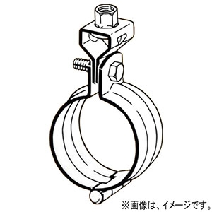 ネグロス電工 【販売終了】【ケース販売特価 10個セット】配管用鋼管用吊りバンド W3/8 六角M6×20 呼び39 外径φ38.0mm AKB-30A_set