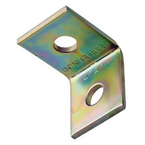 ダクターチャンネル壁面振れ止め金具 《ワールドダクター®》 D1・2・3タイプ用 溶融亜鉛めっき仕上 Z-41A1