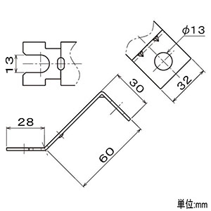 ネグロス電工 【販売終了】振れ止め金具 《ワールドダクター&#174;》 両側用 後施工タイプ W3/8 D1・2・3タイプ 溶融亜鉛めっき仕上 振れ止め金具 《ワールドダクター&#174;》 両側用 後施工タイプ W3/8 D1・2・3タイプ 溶融亜鉛めっき仕上 Z-DYF4-W3 画像3