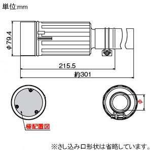 31024RW (アメリカン電機)｜コードコネクタボディ｜配線器具｜電材堂