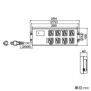 A8921 (アメリカン電機)｜OAタップ(マルチタップ)｜配線器具｜電材堂