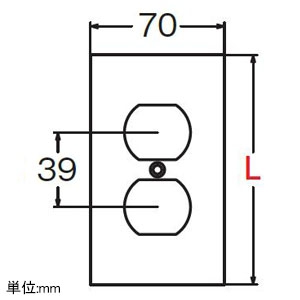 アメリカン電機 複式埋込コンセント用プレート 引掛形15A用 1ヶ用ボックス用 小判穴×2ヶ 100V表示(黄)あり エンプラ(ナイロン樹脂)製 複式埋込コンセント用プレート 引掛形15A用 1ヶ用ボックス用 小判穴×2ヶ 100V表示(黄)あり エンプラ(ナイロン樹脂)製 101N-100 画像2