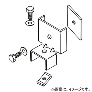 ネグロス電工 【販売終了】中間支持金具 《ワールドダクター&#174;》 D3タイプ Z-GS3M