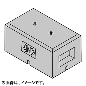 ネグロス電工 【販売終了】架台用基礎ブロック 適合ボルトM10 インサート深さ25mm MKBS1-M10