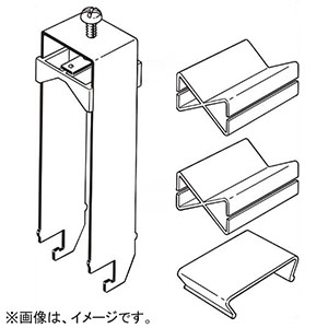 【販売終了】【受注生産品】ダクターチャンネル水平支持用ケーブル支持金具 《ケーブラー®》 3段用 D15・20・1・2・3・ケーブルラックタイプ  φ15〜20mm K20-3A