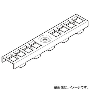 ネグロス電工 【販売終了】ケーブラー支持架台 《ウィングリップ&#174;》 道路トンネル用 ケーブル1条タイプ 高耐食性めっき鋼板 SD-CTK1S10