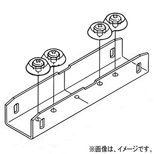 ネグロス電工 【販売終了】継ぎ金具 《レースウェイ》 30型 DP1タイプ 塗装 P-DG1