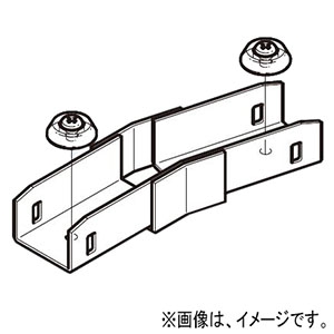 ネグロス電工 【販売終了】エルボ 《レースウェイ》 15°水平角度付 30型 DP1タイプ 電気亜鉛めっき 銀 DL115